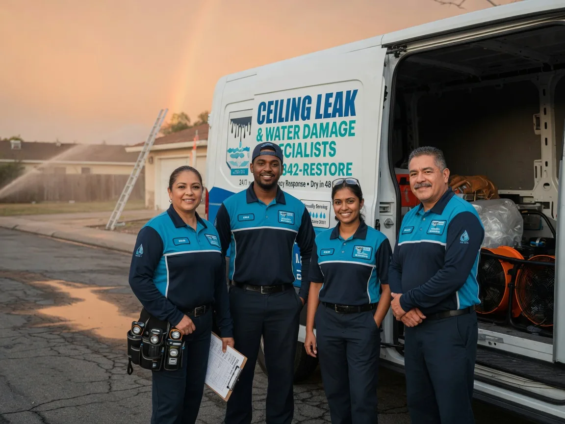 Ceiling Leak Cleanup company in Hume, IL