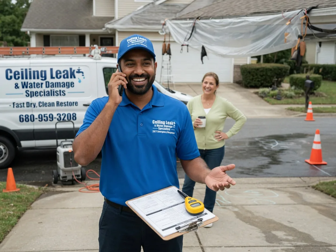 Ceiling Leak Cleanup Hume, IL FAQs